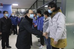 董事局主席陳建成赴上虞園區(qū)慰問廣大員工